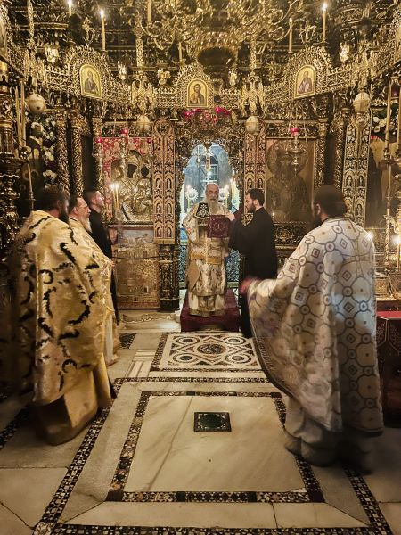 Προσκυνητής τῆς Εἰκοσιφοίνισσας ὁ νέος Ποιμενάρχης   